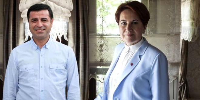 Demirtaş'ın 'Dışarıda olsam Başak ile Meral Hanımlara kahvaltıya giderdik' sözlerine Akşener'den yanıt