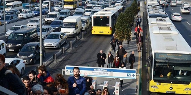 İstanbul'da 5 bin 599 otobüs ile günlük 45 bin 010 sefer yapılacak