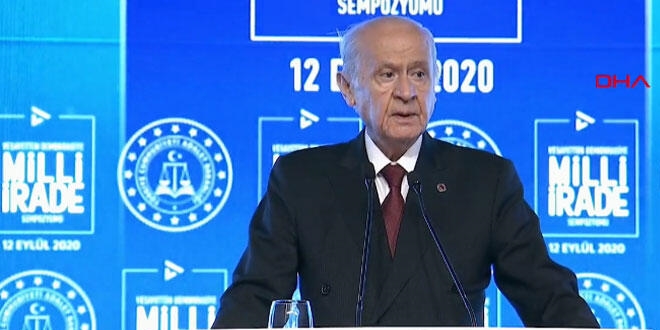MHP Genel Başkanı Bahçeli: 12 Eylül zulümdür, zillettir