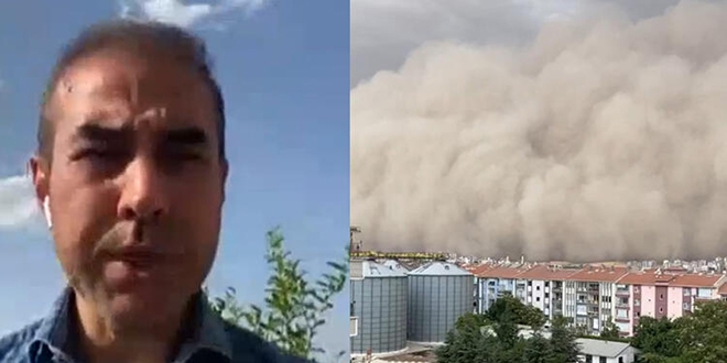 Ankara'da kum fırtınası neden oldu?
