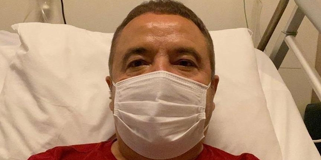 Virüs tedavisi gören Başkan Böcek'in akciğerlerinde iyileşme izlendi