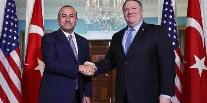 Bakan avuolu, ABD Dileri Bakan Pompeo ile grt