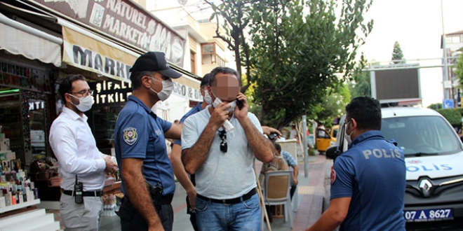 Maske takmamakta diretti ama cezadan kurtulamadı