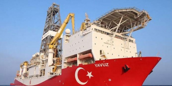 Yavuz sondaj gemisinin grev sresi uzatld