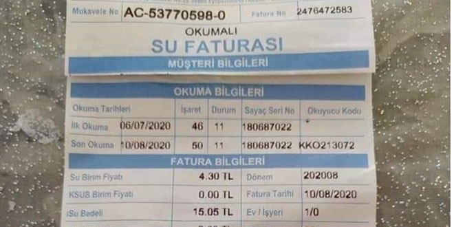 Belediye açıkladı: Bizde su İstanbul'dan daha ucuz
