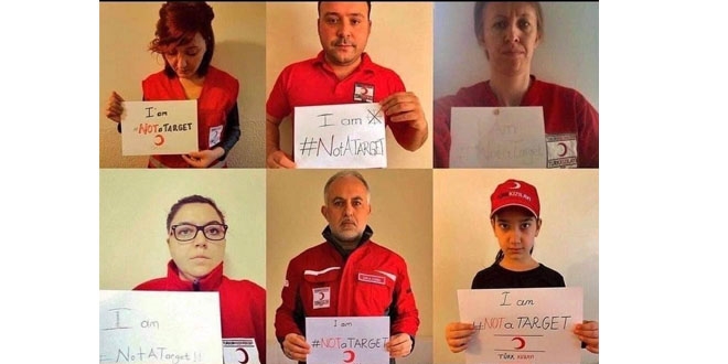 Kızılay Şehidinin ardından personelden 'ben hedef değilim' çağrısı