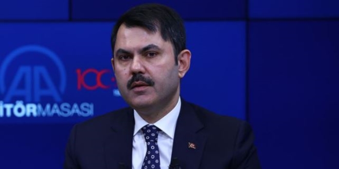 Bakan Murat Kurum, AA Editör Masası'na konuk olacak