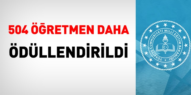 İşte MEB'de ödül alanların ek listesi