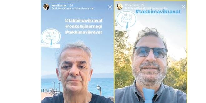 Ünlü isimler de 'mavi kravat' desteği verdi