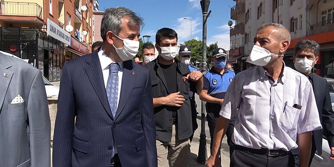 Vali maske dedi, vatandaş fiyatı şikayet etti