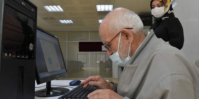 86 yanda kursa gitti, bilgisayar kullanmay rendi