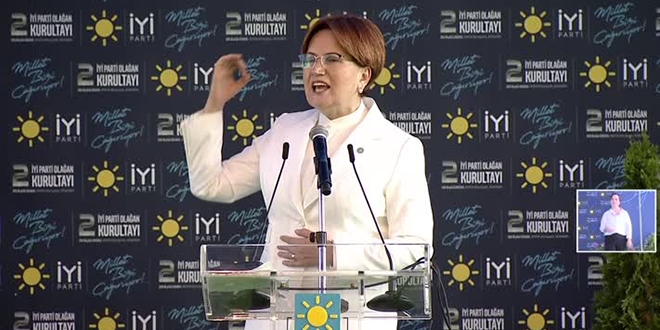 Y Parti Genel Bakanlna Meral Akener yeniden seildi