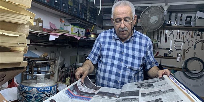 Emekli imamın kitap kokusuyla geçen 40 yılı