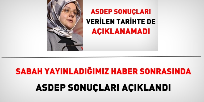 2020 yılı ASDEP sözlü sınav sonuçları açıklandı