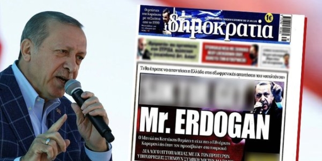 Basavclk Yunan gazetesine soruturma balatt