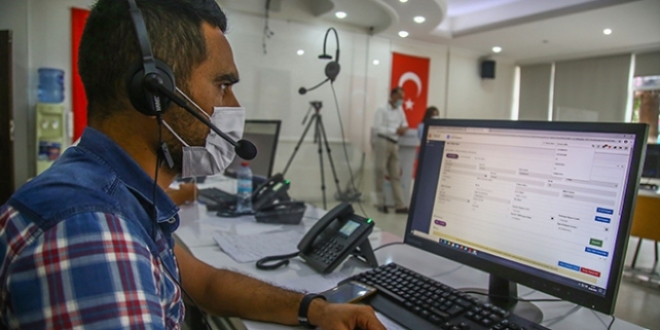 Kovid-19 Çağrı Merkezi ile evde test ve tedavi imkanı