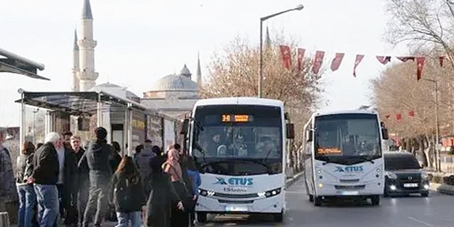 Edirne'de 65 yaş ve üzerine toplu ulaşımda kısıtlama