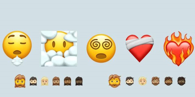 Telefon emojilerine koronavirüs ayarı
