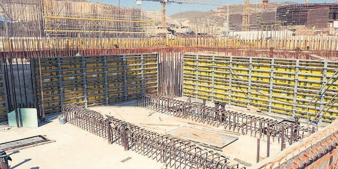 Akkuyu'da 2. ünitede reaktör temeli tamam