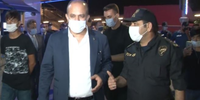 İstanbul Emniyet Müdürü huzur uygulamasına katıldı
