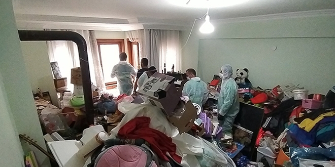 Atmaya kyamad, 10 kamyon eya biriktirdi