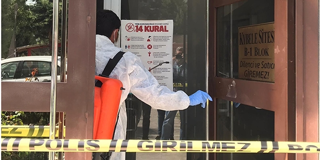 Apartman görevlisinde virüs çıkınca 500 kişi karantinaya alındı