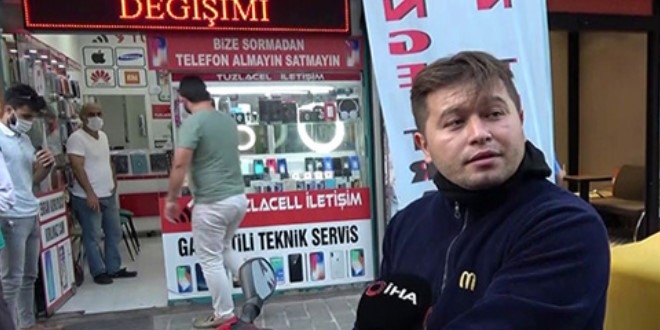 'Bana teşkilatın numarasını gönderin' diyen kuryeye adli kontrol
