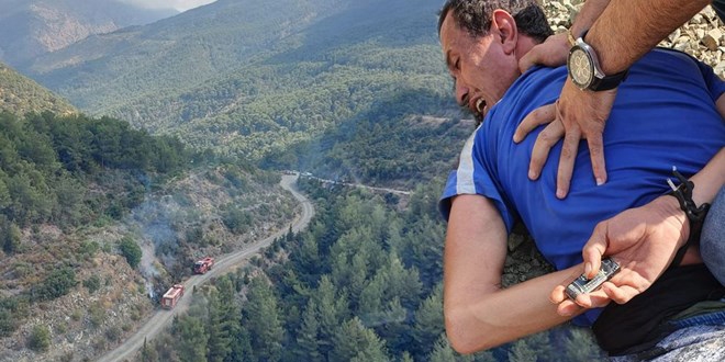 Hatay'da 8 farkl noktada yangn kartan kii gzaltnda