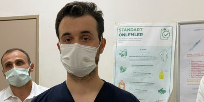 Sağlık çalışanına tekme, tokat ve makaslı saldırı