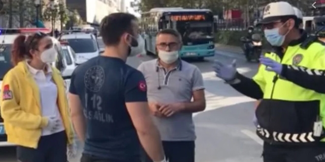 Karantina ihlali yapan otobüs şoförü yakalandı