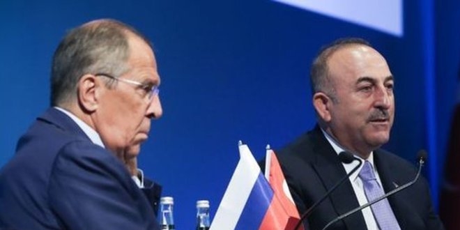 Dışişleri Bakanı Çavuşoğlu, Lavrov ile görüştü