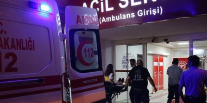 Jandarma personelini yaraladı sonra kaçmaya çalıştı
