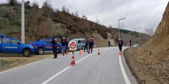 Pozitif vaka ve temasl artt, mahalle karantinaya alnd