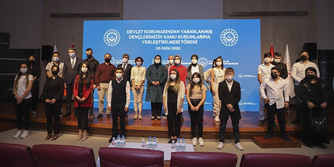 Devlet korumasından yararlanan 640 gencin ataması yapıldı