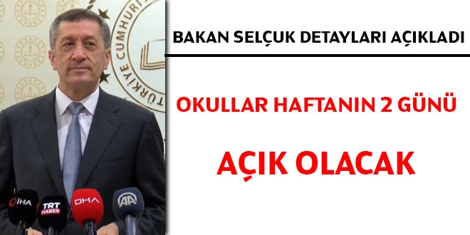 Bakan Selçuk, okulların açık olacağı gün sayısını açıkladı