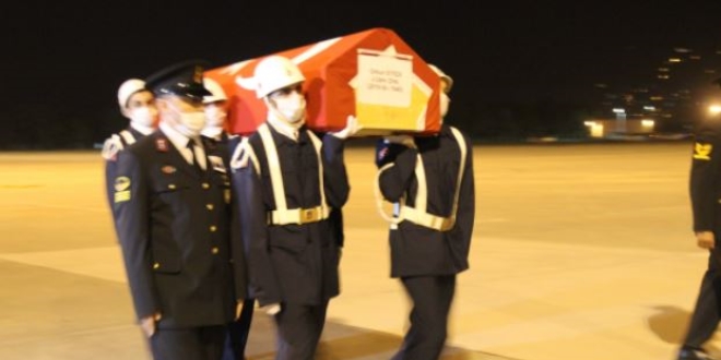 Şehit uzman onbaşının naaşı Ordu'ya uğurlandı
