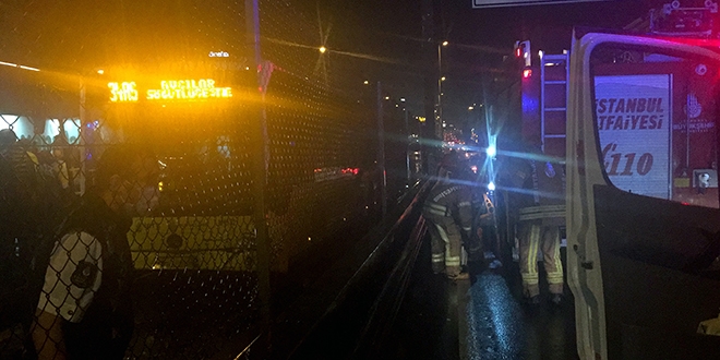 İstanbul'da metrobüs kazası: 7 yaralı