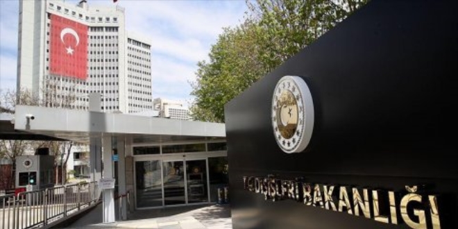 Dışişleri Bakanlığı'ndan 'Kıbrıs'ta Durum' başlıklı BMGK oturumu açıklaması