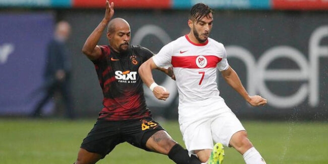 Marcao'dan milli futbolcuya tokat!