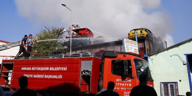 Bakent'te korkutan yangn: 5 dkkan kl oldu