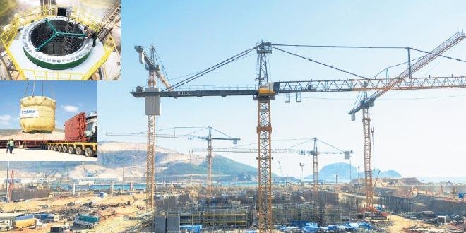 Nükleer güç santralin yapımı son sürat devam ediyor