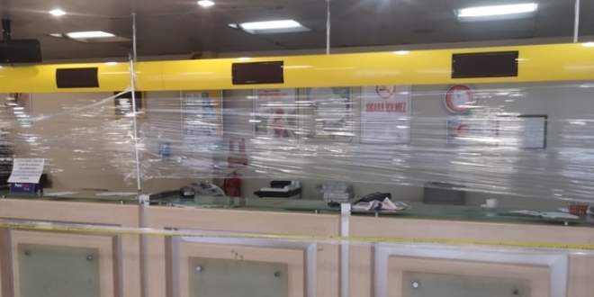 PTT binasında koronavirüs paniği