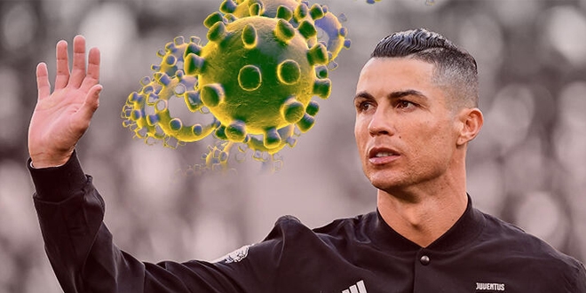 Cristiano Ronaldo koronavirse yakaland