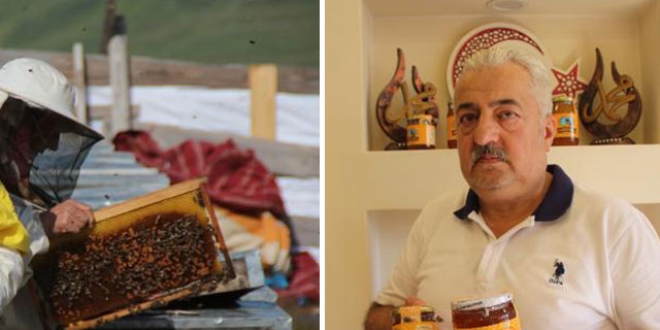 Anzer balı'nın kilosu bin liradan satışa çıkarıldı
