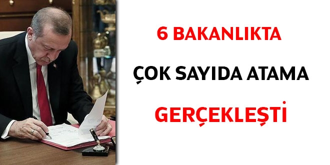 14 Ekim tarihli atama kararları yayımlandı... Çok sayıda göreve atama yapıldı