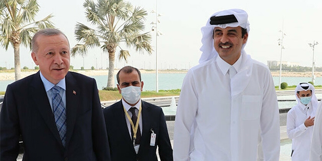 Katar Emiri'nden Macron'a cevap: Erdoğan benim babamdır