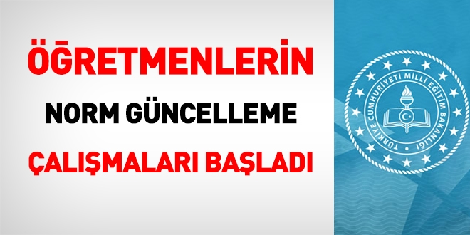 Ekim 2020 norm güncellemeleri başladı, öğretmenler bir fotokopi almalı!