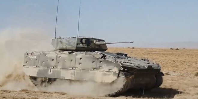 Türkiye'nin yeni zırhlısı Tulpar göreve hazır