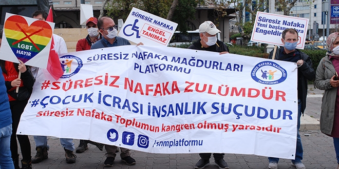 Süresiz nafaka mağdurlarından yasal düzenleme talebi