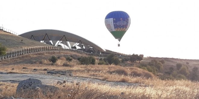 Gbeklitepe'de scak hava balonuyla resmi uular balad